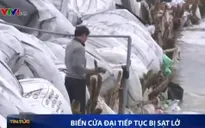 Biển Cửa Đại bị xâm thực nghiêm trọng