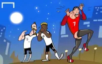 Biếm hoạ EURO 2016: "Chị" Ronaldo tội nghiệp và mánh khoé của Modric