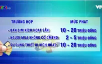 Bán sim kích hoạt sẵn có thể bị phạt cao nhất 20 triệu đồng