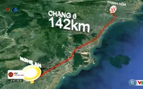 Lộ trình chặng 6 giải xe đạp quốc tế VTV - Cúp Tôn Hoa Sen 2016