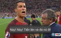 Ronaldo chứng tỏ vai trò thủ lĩnh trong loạt sút luân lưu, thúc giục đồng đội giúp BĐN vào bán kết