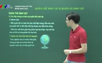 Ôn tập môn Sinh học: Quần thể sinh vật và Quần xã sinh vật