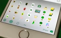 Starbucks trình làng bàn phím emoji “độc” trên iOS và Android