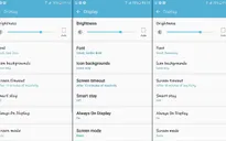 Cách đổi font chữ trên Galaxy S7, S7 Edge