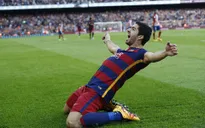 Suarez ghi bàn ở góc cực hẹp ấn định thắng lợi cho Barca