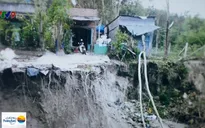 Bình Dương: Nông trường xả nước mạnh làm sụt lún nhà dân