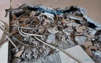 Sụt lún ở chung cư N5 khu đô thị Đồng Tàu: Gấp rút khắc phục sự cố