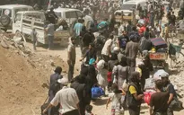 Gần 1.000 tay súng đối lập tại Syria sơ tán khỏi Damascus