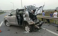 Khắc phục hậu quả vụ tai nạn giao thông trên cao tốc Hà Nội - Thái Nguyên