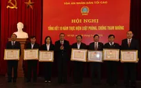 10 năm thực hiện Luật Phòng chống tham nhũng: Công tác xét xử đạt kết quả cao
