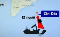 Tàu "lạ" đâm chìm tàu cá, 1 ngư dân mất tích
