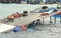 Va chạm tàu ở Khánh Hòa, một tàu du lịch bị chìm