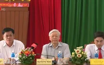 Tổng Bí thư làm việc tại Phú Yên