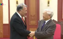 Tổng Bí thư Nguyễn Phú Trọng tiếp Tổng Bí thư Đảng Lao động Mexico