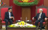 Tổng Bí thư Nguyễn Phú Trọng tiếp Thủ tướng Lào Thongloun Sisoulith