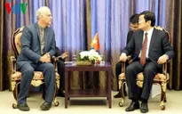 Chủ tịch nước Trương Tấn Sang tiếp Chủ tịch Hội hữu nghị Iran - Việt Nam