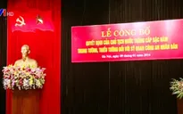 Thăng quân hàm cấp tướng cho một số sỹ quan công an