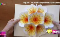 Làm thiệp hoa 3D tưởng khó mà dễ