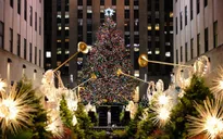 Lễ hội thắp sáng cây thông Noel khổng lồ tại New York