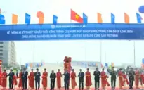 Thông xe kỹ thuật cầu vượt nút giao thông trung tâm quận Long Biên