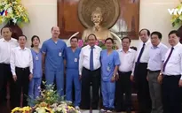 Thủ tướng tiếp đoàn bác sỹ thiện nguyện Đại học Mercer, Hoa Kỳ