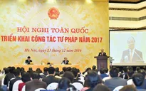 Thủ tướng: Chống lợi ích nhóm trong xây dựng thể chế