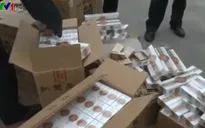Bắt giữ gần 5.000 bao thuốc lá nhãn hiệu Double Happiness