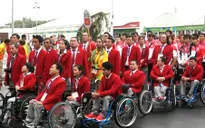 Lễ thượng cờ Đoàn thể thao người khuyết tật Việt Nam tại Paralympic Rio 2016
