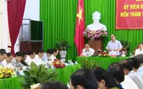 Thủ tướng thăm và làm việc tại Cần Thơ