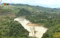 Mực nước các hồ thủy điện xuống thấp