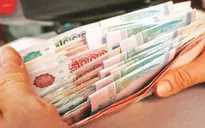 Đồng Ruble Nga giảm giá kỷ lục