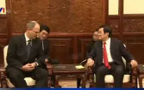Chủ tịch nước tiếp các Đại sứ trình quốc thư