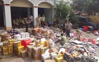Tiêu hủy hơn 2 tấn hàng hóa và đồ chơi bạo lực