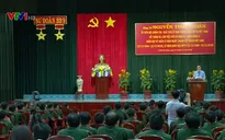 Chủ tịch Nguyễn Thiện Nhân thăm Sư đoàn 9 nhân Ngày thành lập Quân đội nhân dân Việt Nam