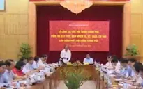 Tổ công tác của Thủ tướng Chính phủ làm việc tại Bộ Kế hoạch và Đầu tư