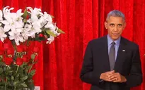 Tổng thống Obama gửi lời yêu thương tới vợ qua sóng truyền hình