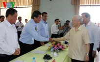 Tổng Bí thư làm việc tại Long An