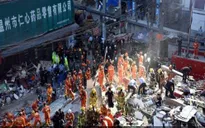 Sập nhà tại Trung Quốc, 8 người thiệt mạng