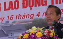 Phó Thủ tướng Trương Hòa Bình làm việc tại Long An