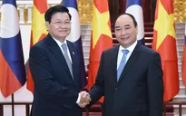 Thủ tướng Nguyễn Xuân Phúc hội đàm với Thủ tướng Lào