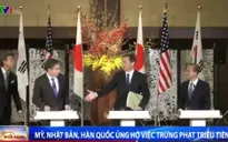 Nhật Bản, Mỹ và Hàn Quốc ủng hộ việc trừng phạt Triều Tiên