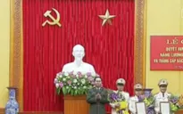 Công bố quyết định thăng cấp bậc hàm cấp Tướng
