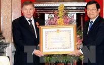 Chủ tịch nước trao huân chương cho Chánh án Tòa án tối cao Nga