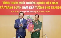 Trao quyết định bổ nhiệm Tổng Tham mưu trưởng QĐND Việt Nam