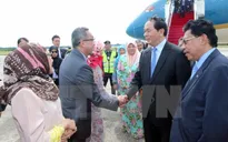 Chủ tịch nước bắt đầu chuyến thăm cấp nhà nước tới Brunei