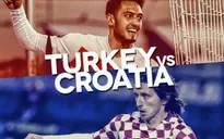 Bảng D EURO 2016, Croatia – Thổ Nhĩ Kỳ: 20h00 TRỰC TIẾP trên VTV6 & VTV6HD