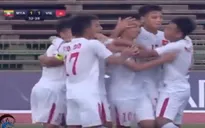 U16 Việt Nam thắng áp đảo U16 Myanmar