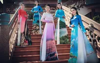 Mê mẩn nét duyên của dàn thí sinh Hoa hậu Biển trong bộ ảnh áo dài