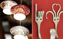 Biến vật dụng trong căn bếp thành đồ trang trí cực "độc"