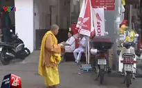 Hàng loạt đối tượng giả nhà sư đi khất thực tại Bình Dương